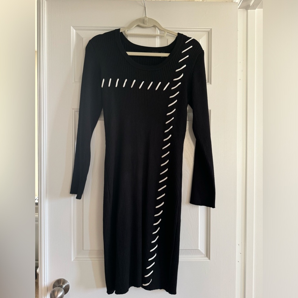 Nina Leonard Black Dress